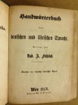 Fröhlich - Handwörterbuch der deutschen oder ilirischen Sprache
