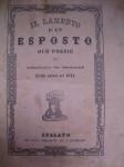 GRANIĆ,MIHO JERKO - MICHELE G.GRANIĆ IL LAMENTO D'UN ESPOSTO DUE POES