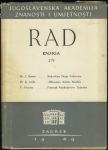 Grupa autora - RAD JAZU 275 1949