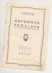 Haydnova proslava Maribor 1932