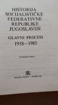 Historija SFRJ glavni procesi 1918-1985