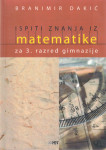 Ispiti znanja iz matematike za 3. razred gimnazije