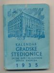 Kalendar Gradske štedionice 1935