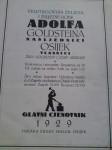 KATALOG I CJENOVNIK ŽELJEZNE ROBE ADOLFA GOLDSTEINA IZ 1929.g.