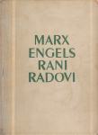 Knjiga Rani Radovi Kalr Marx i Friedrich Engels