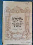 KNJIGA "SOLFEGGIEN ALBUM" LUDWIG STARK-1872. GODINA