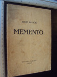 MEMENTO - Josip Pavičić 1937.