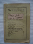 Mjesečnik glasilo Pravničkoga društva 1922
