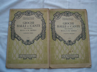 notni materijal  Francesca Castellino , talijanski jezik, 1929 godina