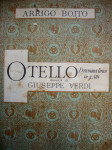 OTTELLO musica di Giuseppe Vedri - Arrigo Boito - 1887. godina