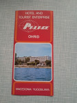 prospekt hotel palace ohrid 1979 macedonia-yugoslavia