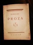 PROZA, Baudelaire
