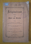 Religionsfreund - Fr. Serapion a S. Andrea, izdanje 1878