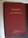 REPERTORIUM FUR KNOLLS SPEZIALPRAPARTE - 1914.