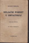 RUDOLF HERCEG - SELJAČKI POKRET U HRVATSKOJ - 1923. ZAGREB