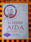 STARE NOTE G.VERDI AIDA PIANOFORTE SOLO