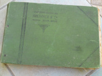 STARI KATALOG I CJENOVNIK ŽELJEZNE, TEHNIČKE I OST.ROBE IZ 1907/8.g