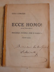 Tito Strozzi: Ecce Homo - knjiga s originalnim potpisom
