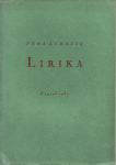 VERA LUKETIĆ - LIRIKA , ZAGREB 1937. - 1. IZDANJE , POTPIS AUTORICE