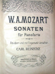 W.A. Mozart / Sonaten für Pianoforte / Carl Reinecke