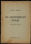 Zdenka Smrekar - Na duvanjskom polju Pjesnički prikaz 1924