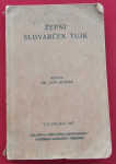 Žepni slovarček tujk iz 1927 godine
