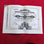 2 dionice - 50 i 1250 kruna - Zagreb