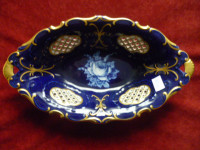 3 porculanske kobalt zdjele