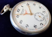 9. Serkisof željezničarski džepni sat