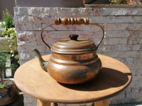 Antik čajnik - bakar - mesing