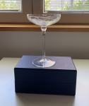 Antikne kristalne čaše za šampanjac