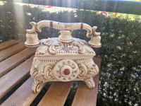 Antikni Bassano - totalni vintage telefon / zdjela