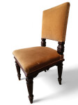 Antikni stilski stolac, rezbareno drvo, očuvan