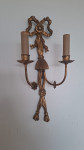 Antikni Zidni Svijecnjaci/Drvo-Metal 2komada