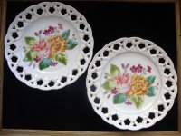 Antique Austrian porcelain plate - Stari tanjuri u paru iz 19. st.