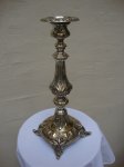 Antique silver plated candlestick /Posrebreni  svijećnjak iz 1890.god.