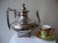Antique silver tea pot - srebrni čajnik 19. stoljeće