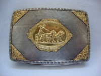 Antique silver snuff box - stara srebrna burmutica ukrašena
