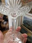 Art Deco, antikne kristalne čaše za šampanjac