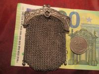 Art nouveau florealni damski novčanik, srebro, 4 žiga, 39.63 grama