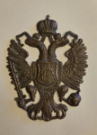 Austro Ugarska K.u.K. - orao, oznaka za časnički čako, original