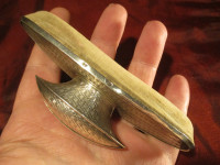 Damski pufer za nokte, srebro, 2 stara žiga, 49.44 grama