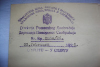 DIREKCIJA POMORSKOG SAOBRAČAJA 1925.god - Pomorstvo