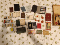 Dokumenti iz 50ih, Kutije šibica, Kalendari, Michelinove naljepnice