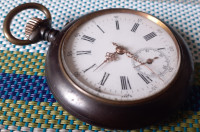 82. džepni sat / brunirani noktaš