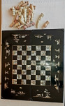 Ekskluzivni Vintage Azijski Šah i Backgammon – Sedef (Mother of Pearl)