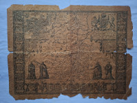 KARTA. CAMBRIDGE. 1280 - 1584 god. Mob