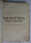 ROSA PIETRO ,LA NAUTICA RILVCENTE  1700 rare book VENEZIA