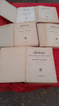 Komplet 5 sbornika zakona iz 1867-1886. godine