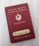 Kraljevina Jugoslavija Putna Isprava - Putovnica - Pasoš - 1937.Zagreb